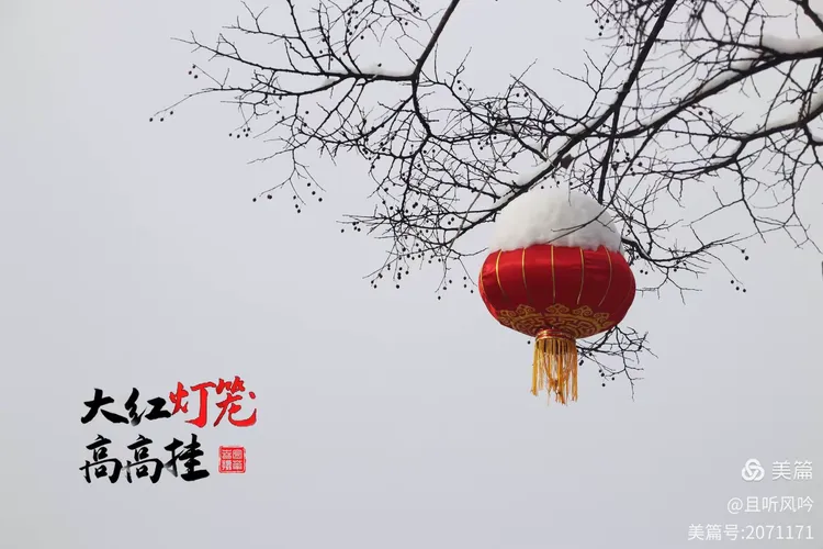 大红灯笼高高挂